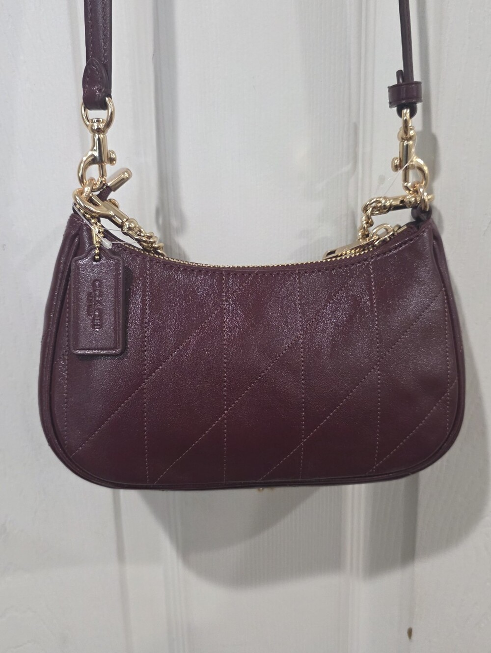 Coach Teri Quilted Shoulder Crossbody Bag - Picture 4 of 9